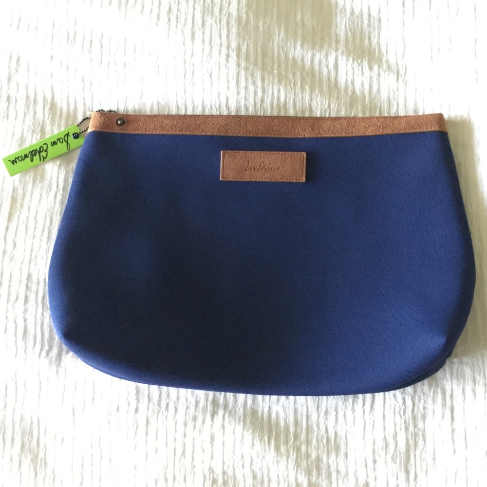 NWT Sam Edelman Suede Trim Bag - Picture 3 of 5